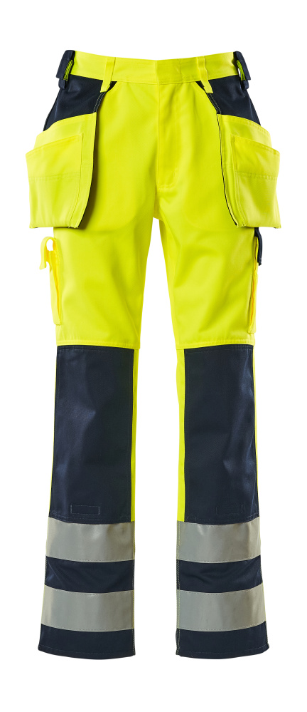 Hose mit Hängetaschen SAFE COMPETE Hi-vis Gelb/Marine 82C44