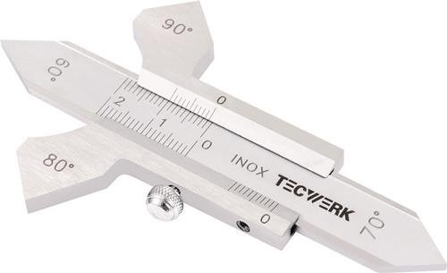 Schweißnahtschiebelehre Messber.0-20mm TECWERK