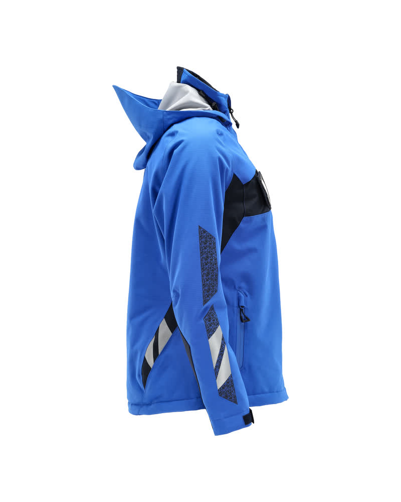 Damen-Passform Winterjacke ACCELERATE Azurblau/Schwarzblau 2XL