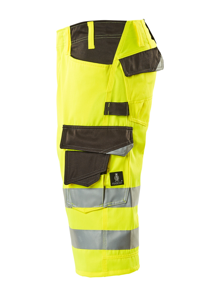 Shorts, lang SAFE SUPREME Hi-vis Gelb/Dunkelanthrazit C48