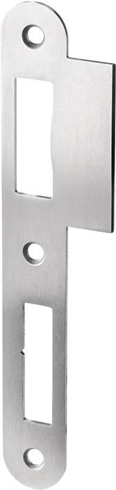 Lappenschließblech B 9000 DIN links abgerundet 180 mm