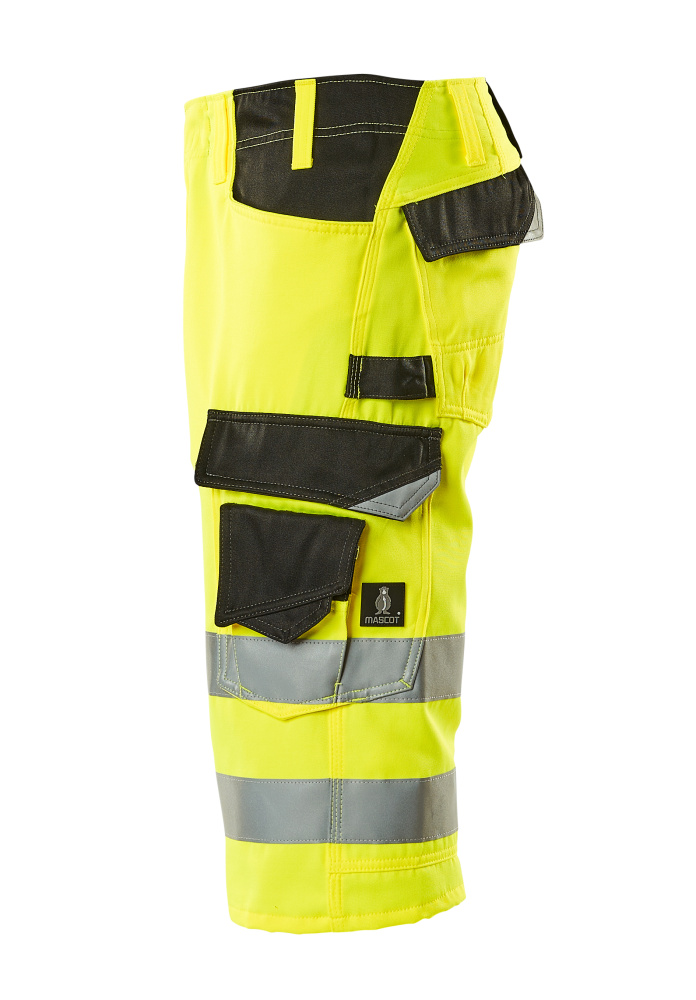 Shorts, lang SAFE SUPREME Hi-vis Gelb/Schwarz C48