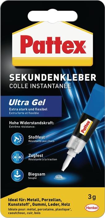 Sekundenkleber Tube 3 g farblos