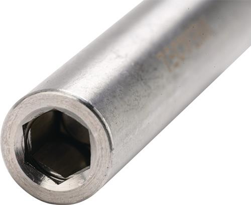 Bithalter 1/4 Zoll F 6,3 1/4 Zoll C 6,3 Magnet,Spreng-Ri L.75mm TECWERK