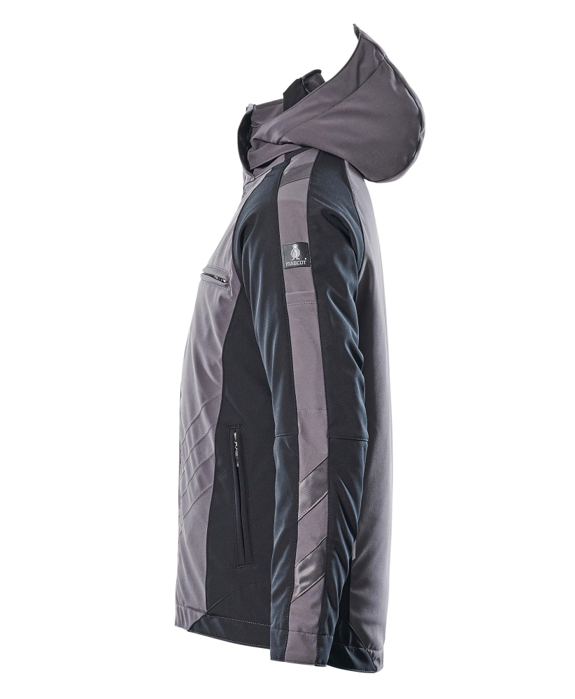 Winterjacke UNIQUE Anthrazit/Schwarz L
