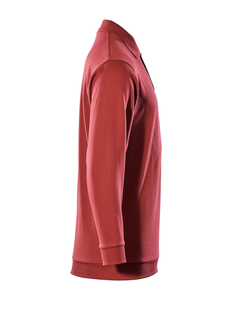 Polo-Sweatshirt CROSSOVER Rot L