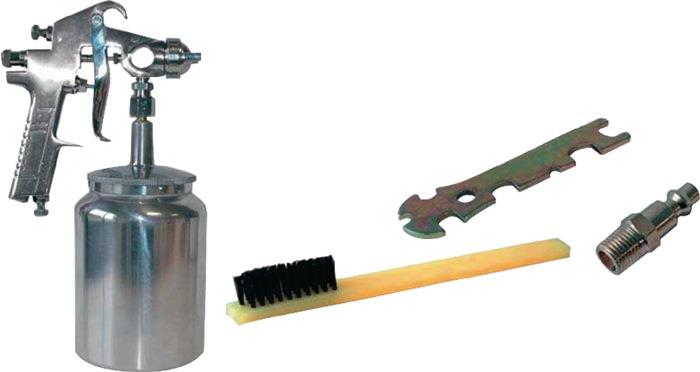 Druckluftfarbspritzpistole Kit-Line HVLP 1 l 130-200 l/min 2-3 bar AEROTEC