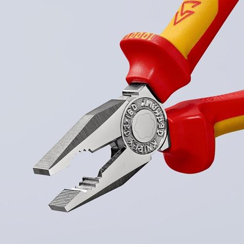 Kombizange L.160mm Mehrkomp.-Hüllen verchr.VDE KNIPEX