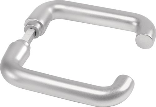 Türdrückerpaar 475 LM 105 o.Rosetten 4-KT.8mm AMF