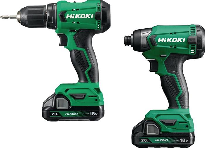 Akku-Bohrschrauber Combo-Kit KC18DA 18 V 2 Ah 1,5 - 13 mm HIKOKI