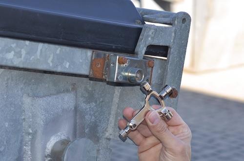 Schaltschrankschlüssel 9 Funktionen integr.Flaschenöffner TECWERK