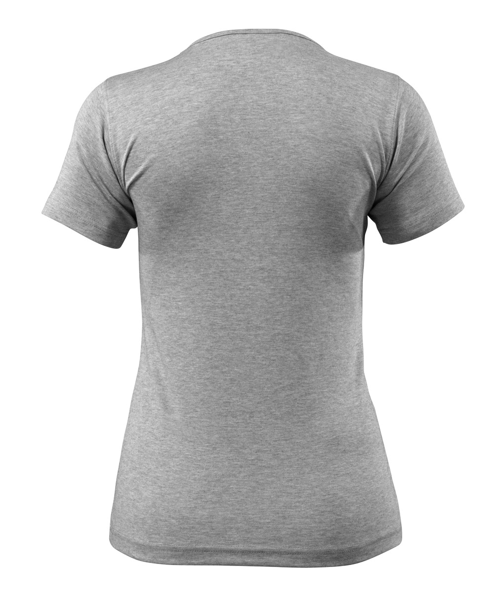 Damen-Passform T-Shirt CROSSOVER Grau-meliert XS