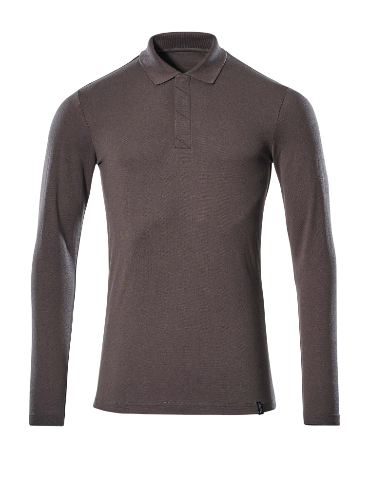 Polo-Shirt, Langarm CROSSOVER Dunkelanthrazit 2XLONE