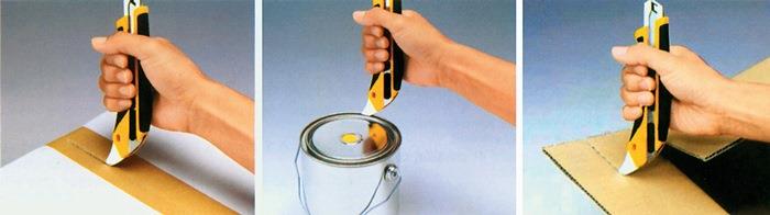 Cuttermesser 155 mm mit Feststellrädchen