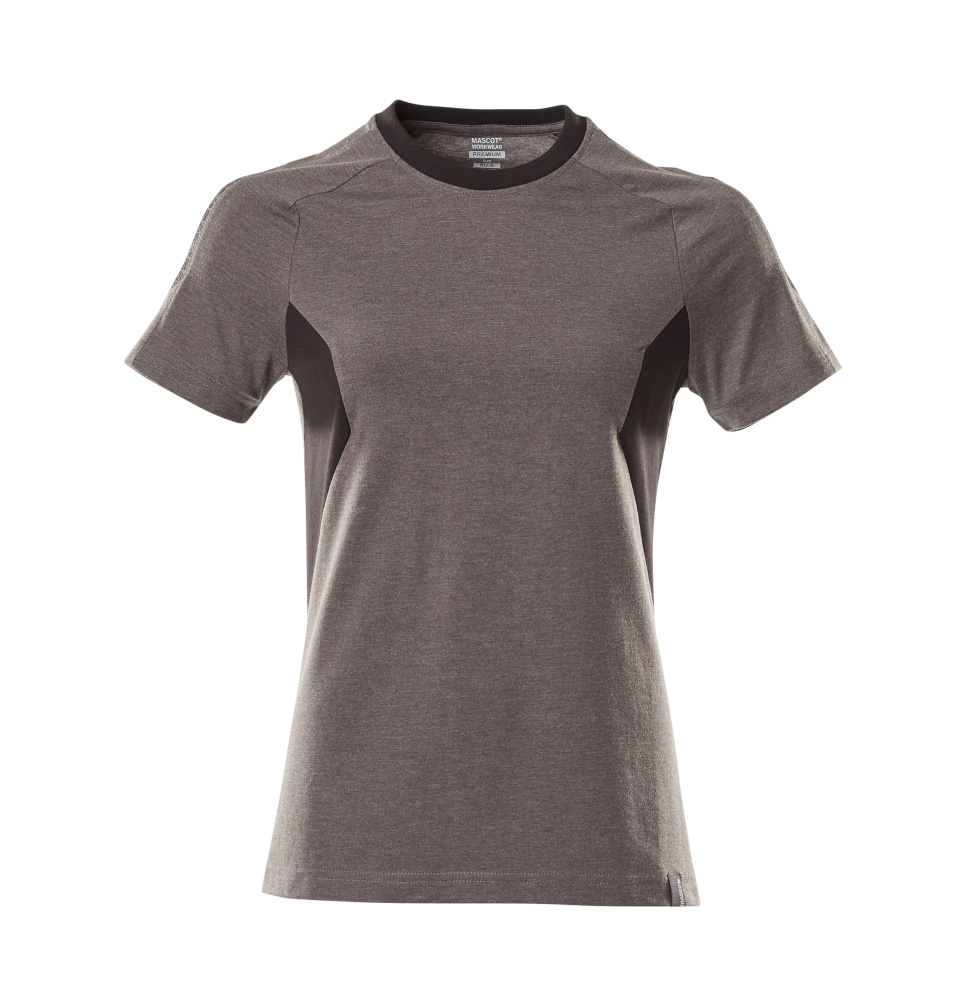 Damen-Passform T-Shirt ACCELERATE Dunkelanthrazit/Schwarz 2XLONE