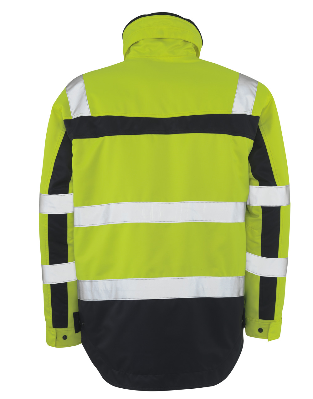 Winterjacke SAFE COMPETE Hi-vis Gelb/Marine 2XL