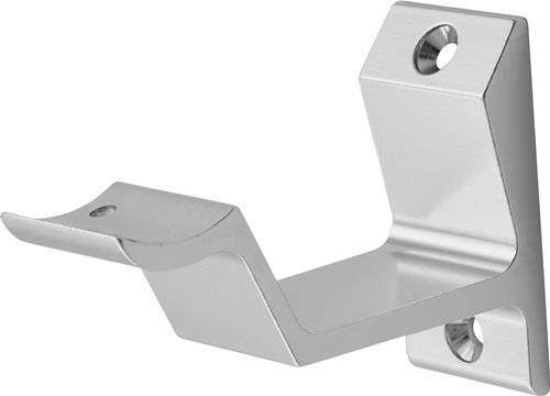 Handlaufträger 3542 Alu.silberf.elox.gewölbte Auflage HERMETA