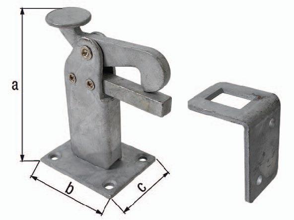 Torfeststeller Stahl verzinkt 6 / 5,5 mm GAH