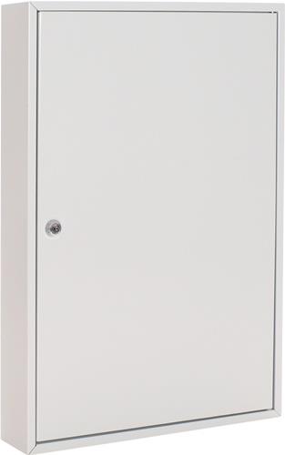 Schlüsselschrank S 100 H550xB380xT80mm 1-türig Zylinderschl.Anz.Hak.100 ROTTNER