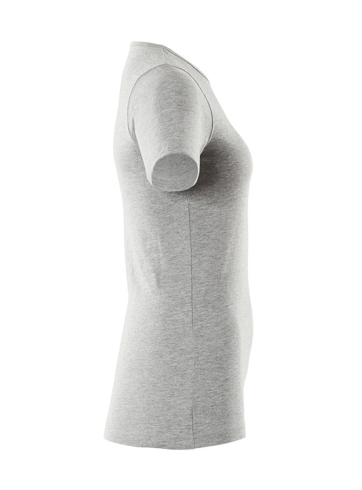 Damen-Passform T-Shirt CROSSOVER Grau-meliert L  ONE