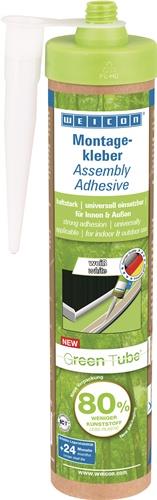 Montagekleber weiß 280ml Green Tube Kartusche WEICON