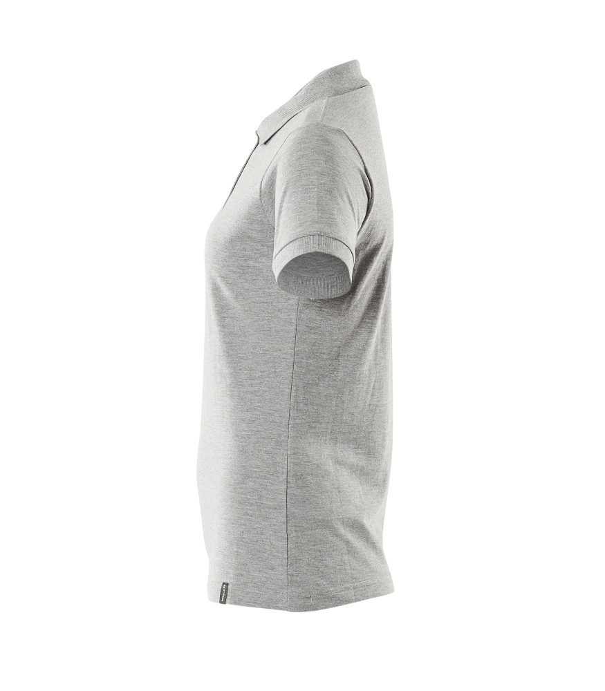 Damen-Passform Polo-Shirt CROSSOVER Grau-meliert 2XLONE