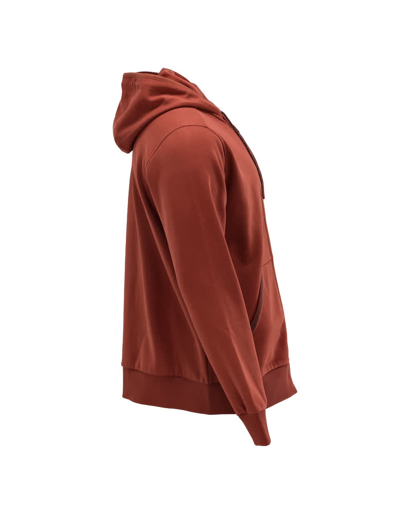 Kapuzenpullover mit Reißverschluss CUSTOMIZED Herbstrot S