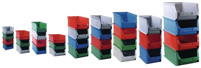 Sichtlagerkasten ProfiPlus 3 kg 0,8 l 2 75 mm 102 mm rot