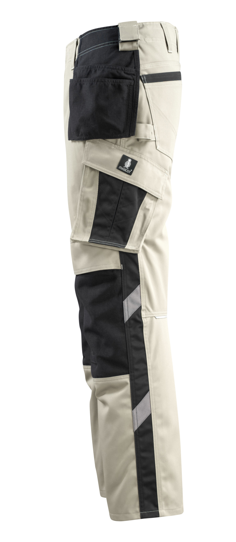 Hose mit Hängetaschen UNIQUE Hellkhaki/Schwarz 76C50