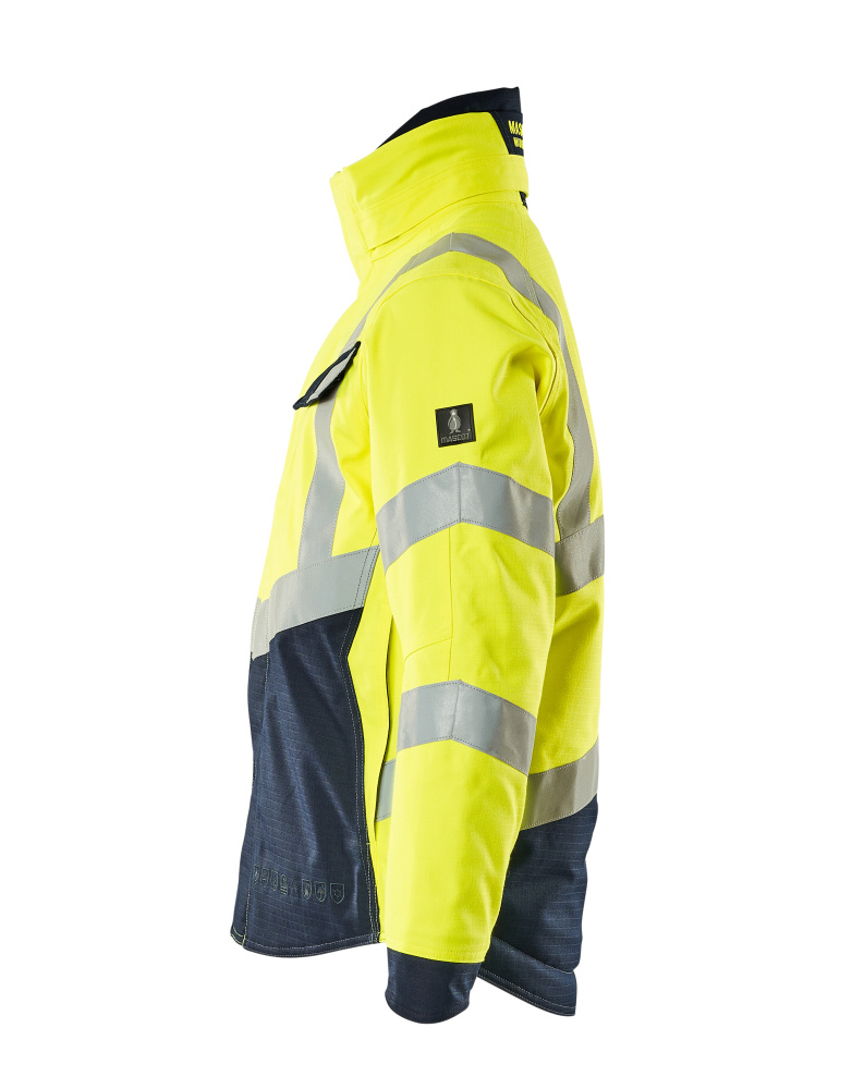 Winterjacke MULTISAFE Hi-vis Gelb/Schwarzblau M