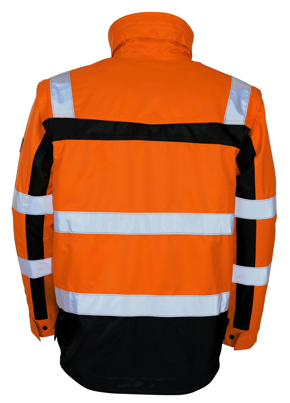 Winterjacke SAFE COMPETE Hi-vis Orange/Marine M