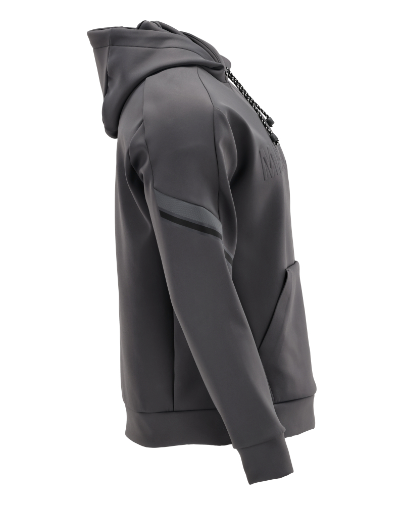 Fleece Kapuzenpullover CUSTOMIZED Anthrazitgrau XL
