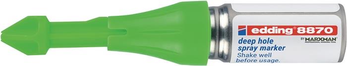 Bohrloch-Spraymarker 8870 neongrün Düse EDDING