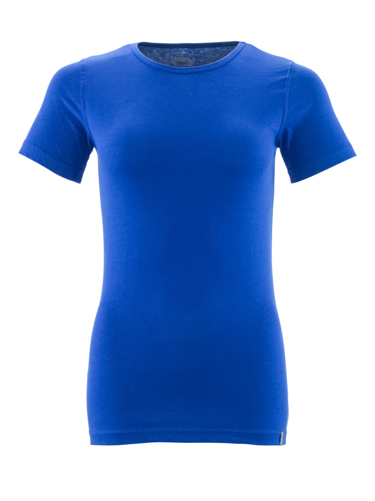 Damen-Passform T-Shirt CROSSOVER Kornblau L  ONE