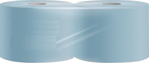 Putztuch ELOwipe L L.ca.360 mxB.ca.360mm blau 3-lagig 2 Rl./VE ELOS