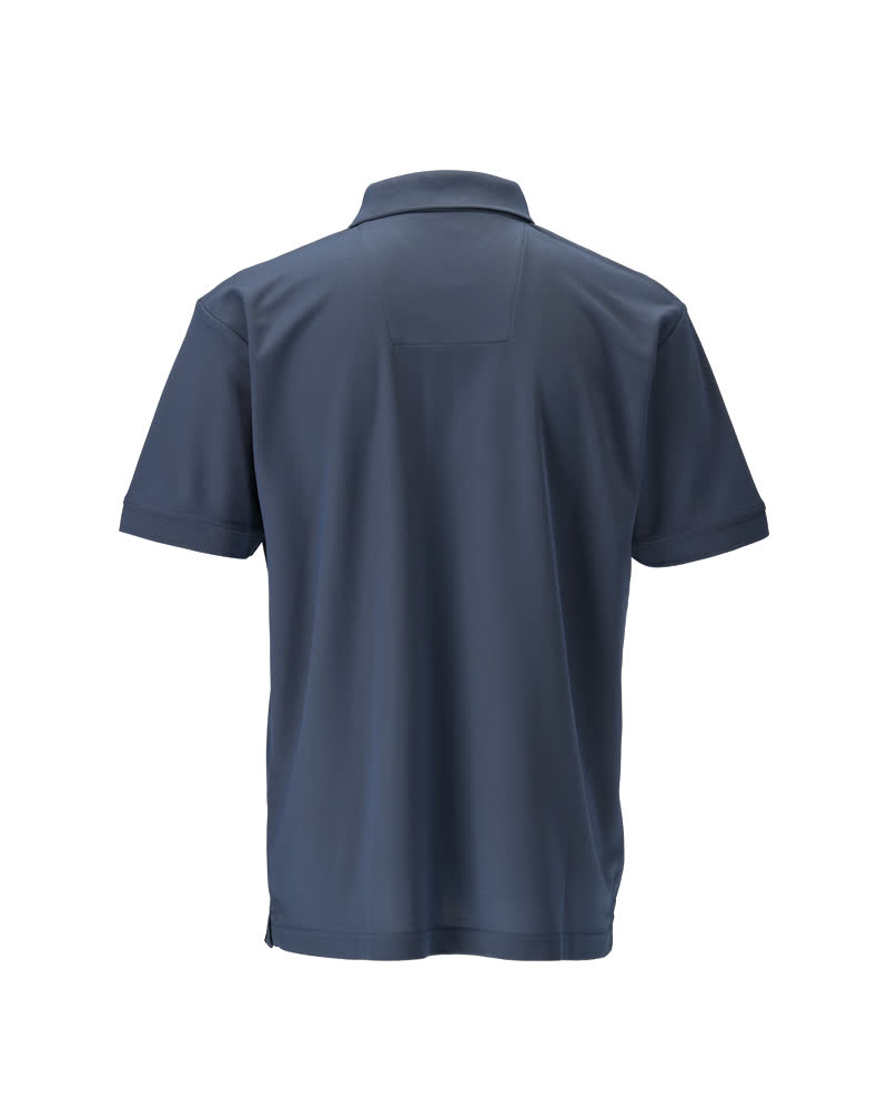 Polo-Shirt CROSSOVER Steinblau 2XL
