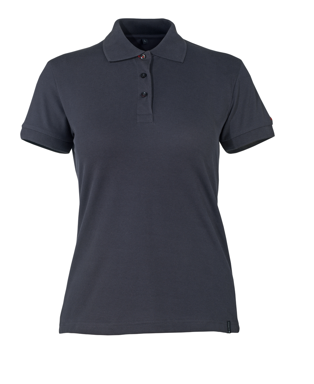 Damen-Passform Polo-Shirt CROSSOVER Schwarzblau M