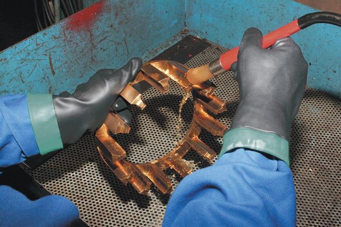 Chemikalienhandschuhe Nitopren 717 PSA Kategorie III 10