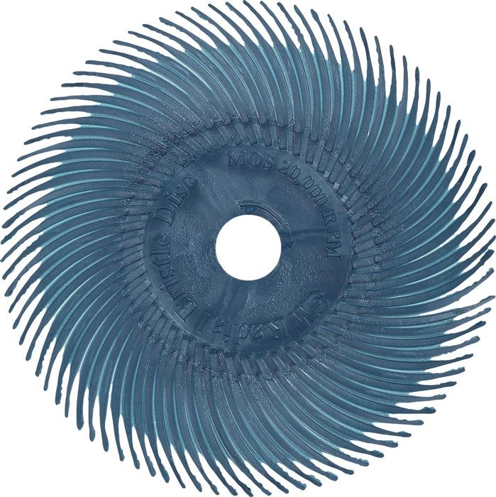 Radialbürstenscheibe RB ZB Typ C 20000 min ¹ 220 rot