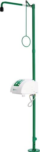 Notdusche ClassicLine m.zwei Brauseköpfen Bodenmontage Anschl.1/4 IG Zoll