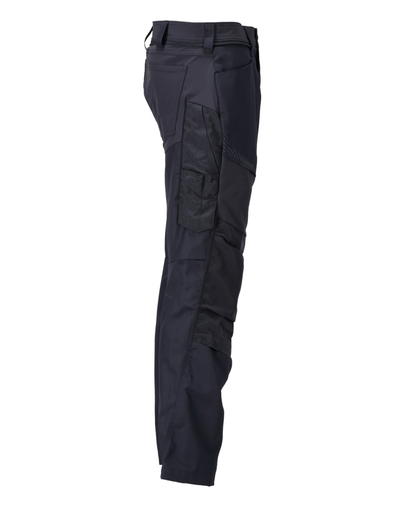 Hose mit Knietaschen CUSTOMIZED Schwarzblau 90C48