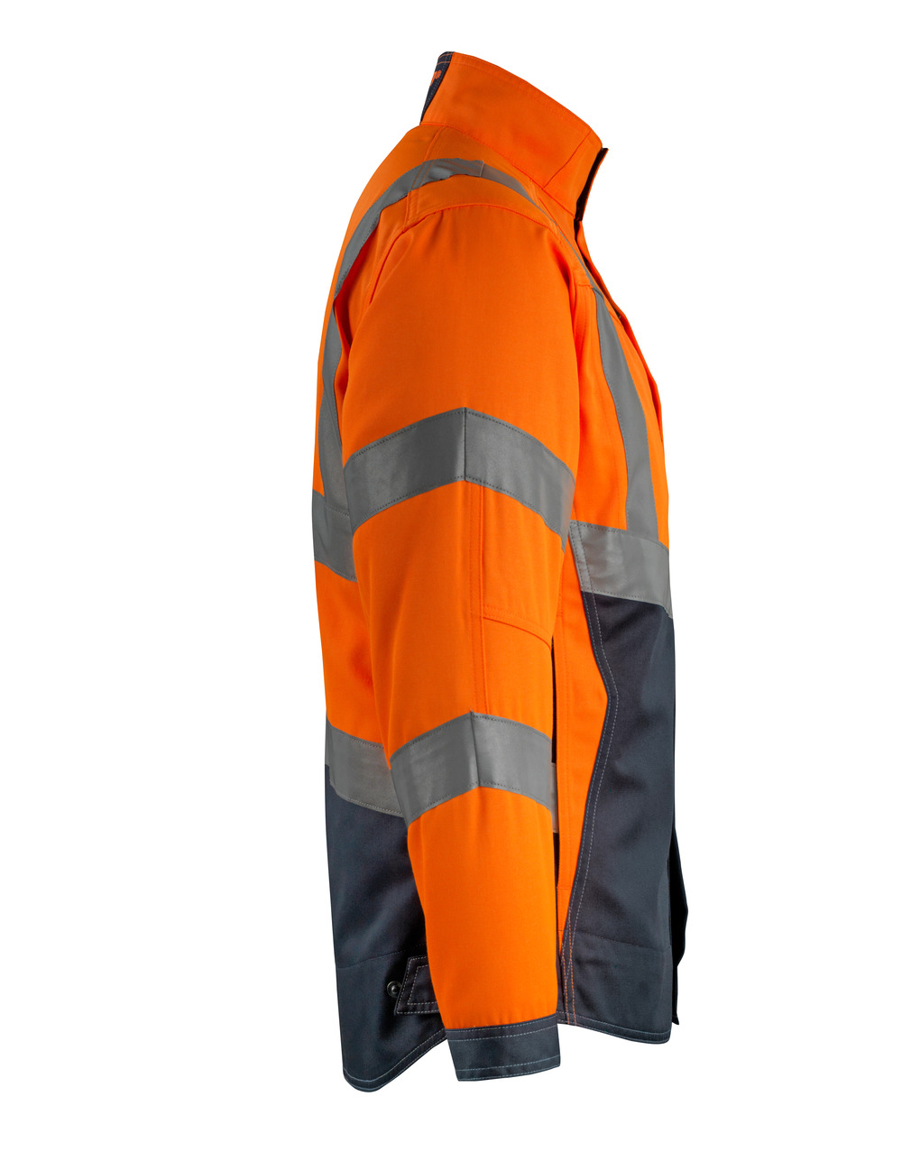 Jacke SAFE SUPREME Hi-vis Orange/Schwarzblau L