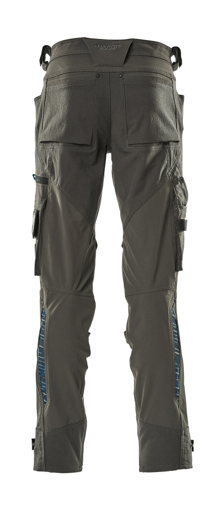 Hose mit Knietaschen ADVANCED Dunkelanthrazit 76C42