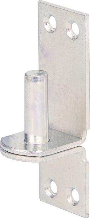 Kloben galv. verz. dickschichtpassiviert 10 mm 4 5 mm 2,5 mm DI auf Platte