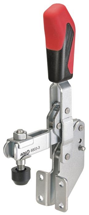 Senkrechtspanner Nr. 6803 Winkelfuß 1 M5 x 30 61 mm 45 mm 30 x 30 mm 0,8 kN 125 mm 1,1 kN