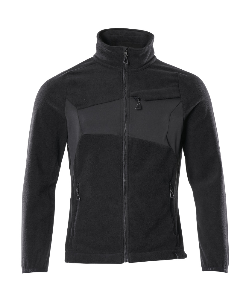 Fleecejacke ACCELERATE Schwarz 2XL