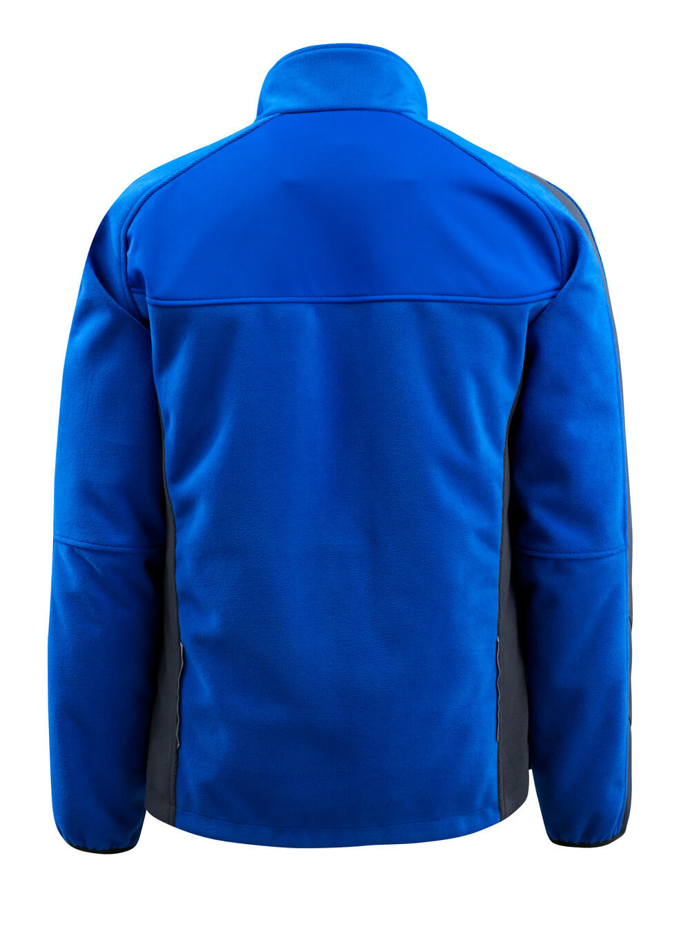 Fleecejacke UNIQUE Kornblau/Schwarzblau 4XL
