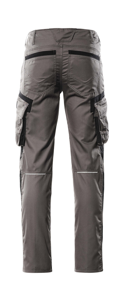 Hose mit Schenkeltaschen UNIQUE Anthrazit/Schwarz 82C50