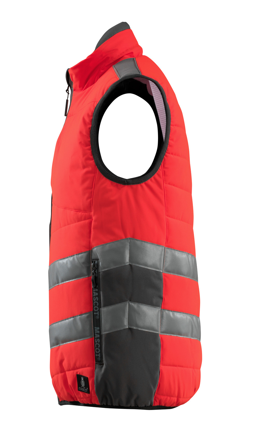 Winterweste SAFE SUPREME Hi-vis Rot/Dunkelanthrazit L