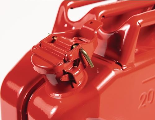 Kraftstoffkanister 10l Signalblau RAL 5005 Stahlbl.0,9mm L345xB165xH275mm VALPRO